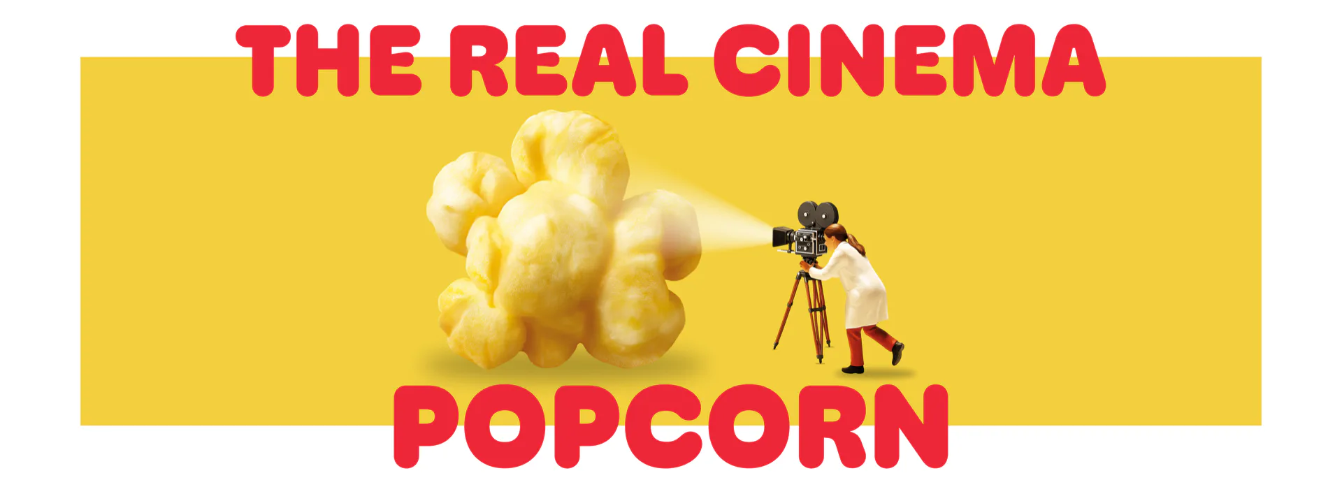 The Real Cinema — Superpop popcorn